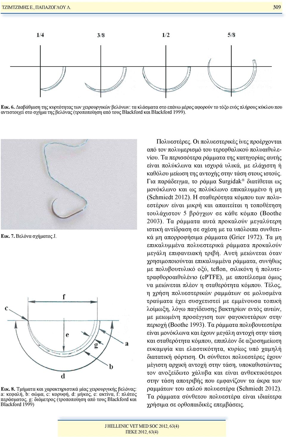 1999). Εικ. 7. Βελόνα σχήματος J. Εικ. 8.