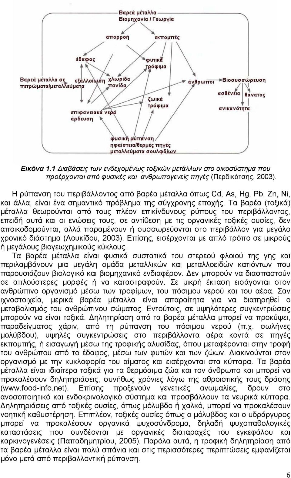 Τα βαρέα (τοξικά) μέταλλα θεωρούνται από τους πλέον επικίνδυνους ρύπους του περιβάλλοντος, επειδή αυτά και οι ενώσεις τους, σε αντίθεση με τις οργανικές τοξικές ουσίες, δεν αποικοδομούνται, αλλά