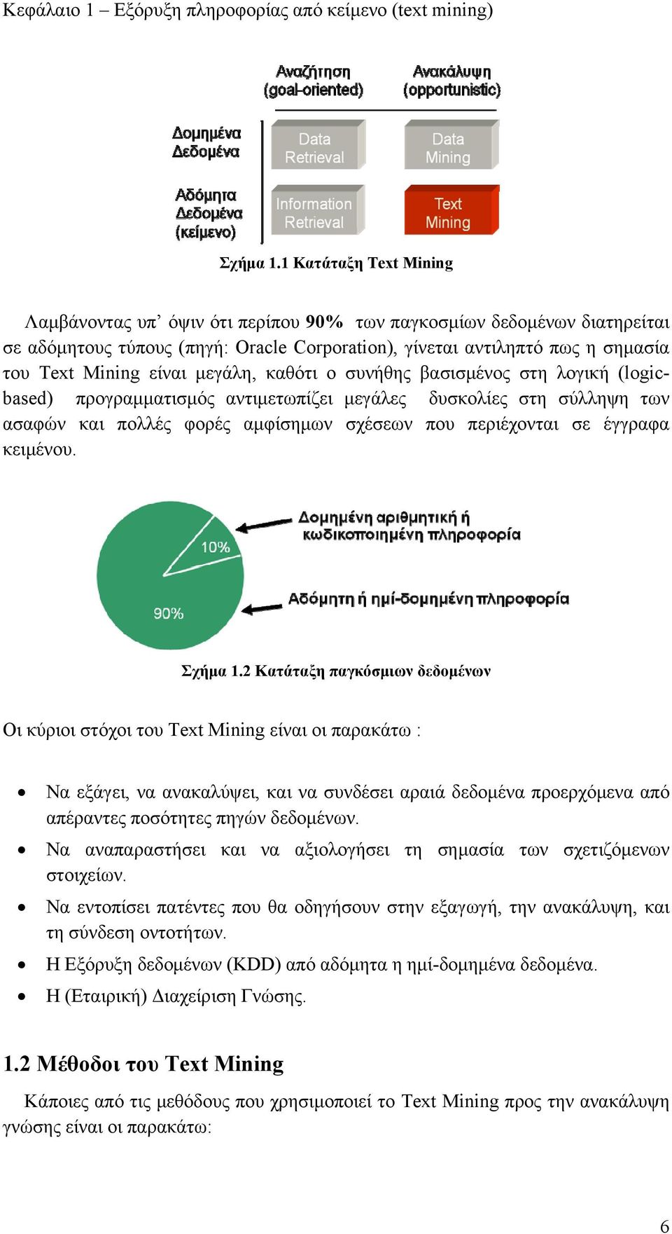 μεγάλη, καθότι ο συνήθης βασισμένος στη λογική (logicbased) προγραμματισμός αντιμετωπίζει μεγάλες δυσκολίες στη σύλληψη των ασαφών και πολλές φορές αμφίσημων σχέσεων που περιέχονται σε έγγραφα