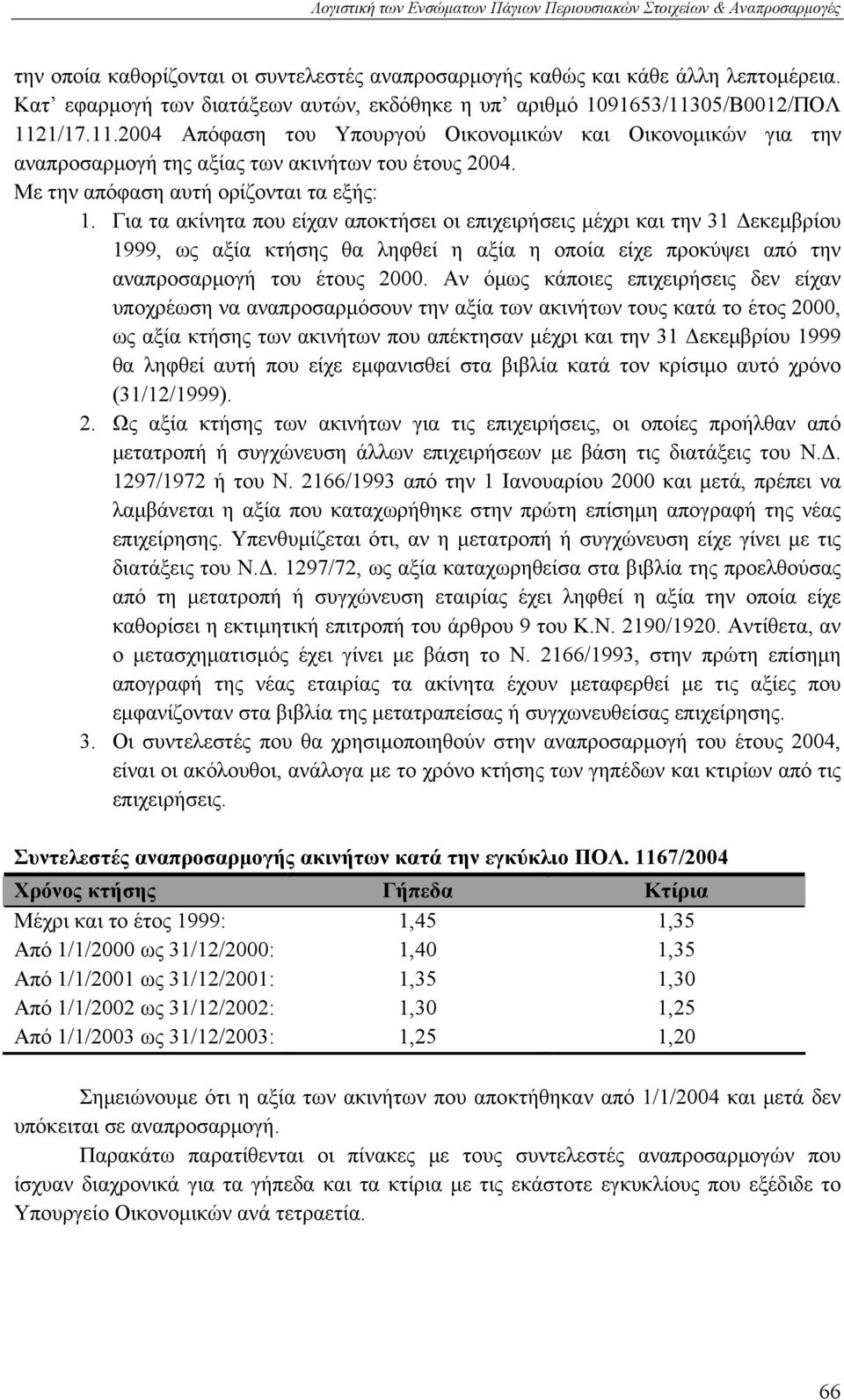 Με την απόφαση αυτή ορίζονται τα εξής: 1.