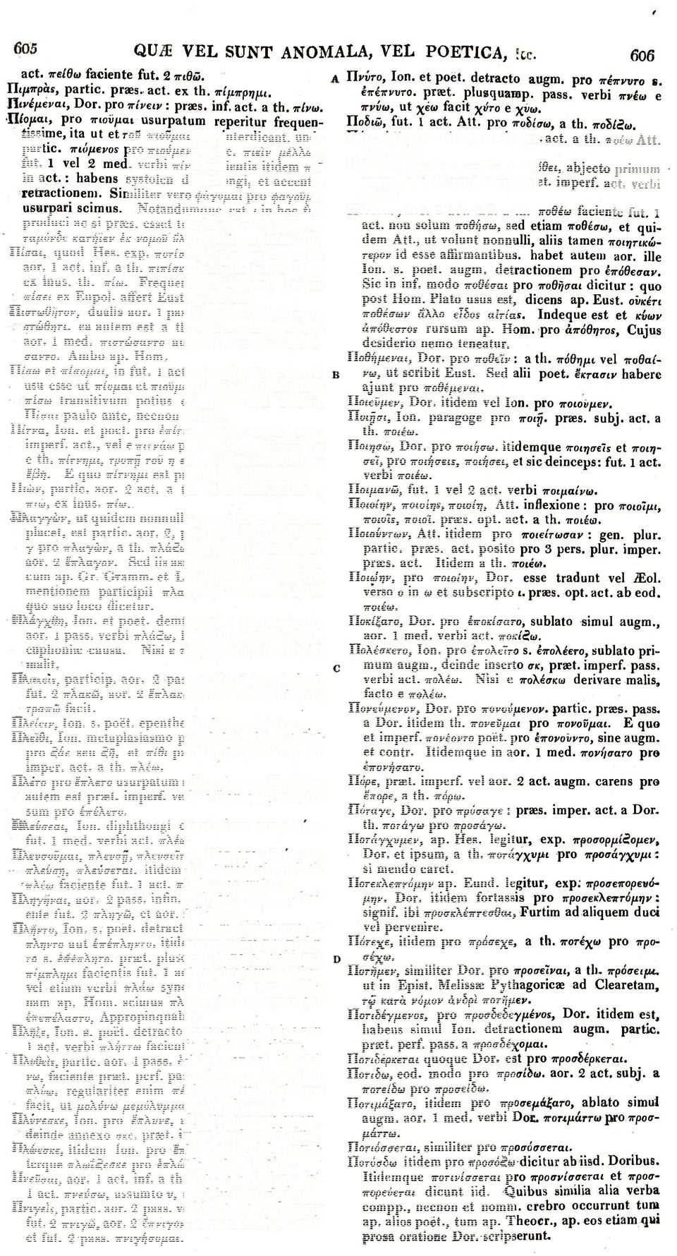 verbi πίνω, facientis itidem πιω ΐπ act.: habens systolen diphthongi, et accentus retractioneni. Similiter vero ψάγομαι pro ψαγοϋμαι usurpari scimus. Notandumque est ι in hoc fut. produci ac si praes.