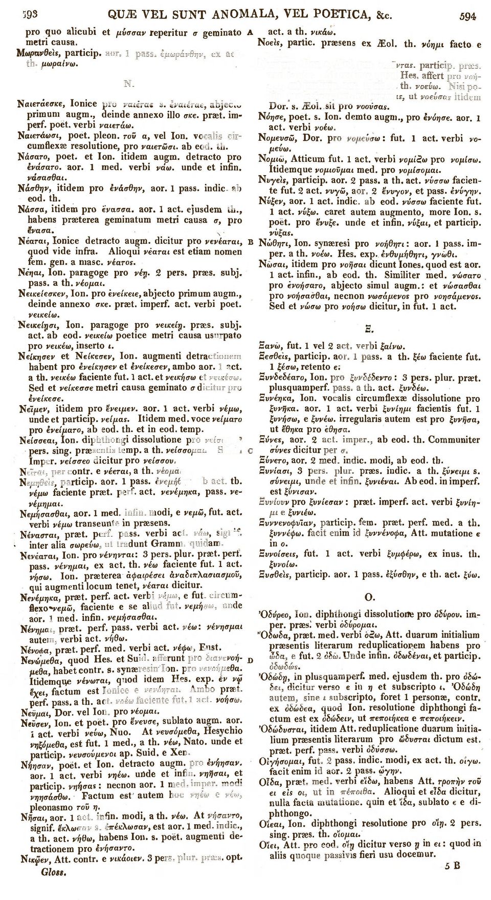 vocalis circumflexae resolutione, pro ναιετώσι. ab eod. th. Νάσατο, poet, et lon. itidem augm. detracto pro ένάσατο. aor. 1 med. verbi νάω. unde et infin. νάσασθαι. "Νάσθην, itidem pro ένάσθην, aor.