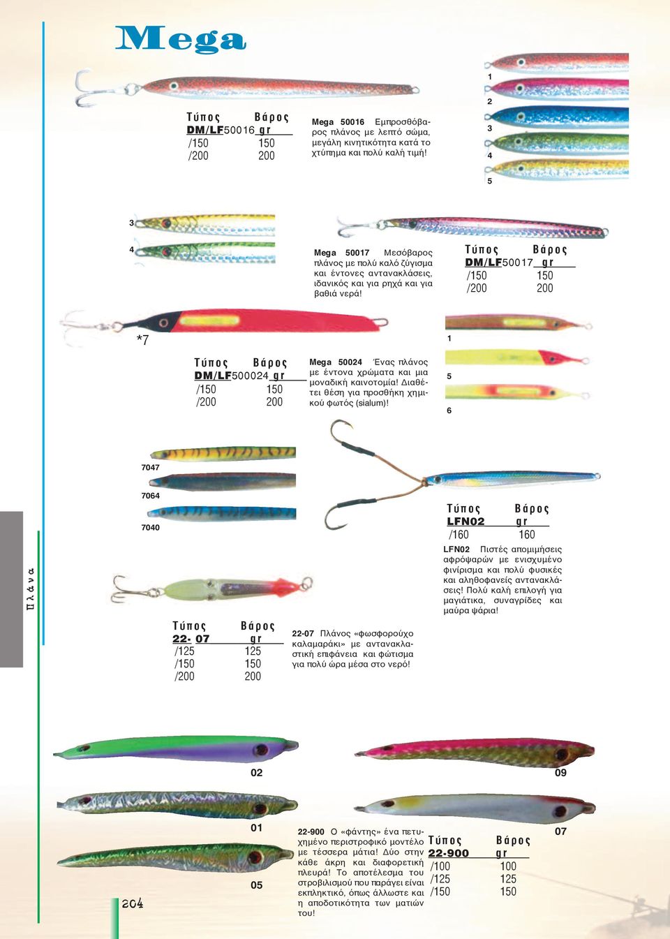 T ύ π ο ς Β ά ρ ο ς DM/LF50017 g r /200 200 *7 1 T ύ π ο ς Β ά ρ ο ς DM/LF500024 g r /200 200 Mega 50024 Ένας πλάνος με έντονα χρώματα και μια μοναδική καινοτομία!