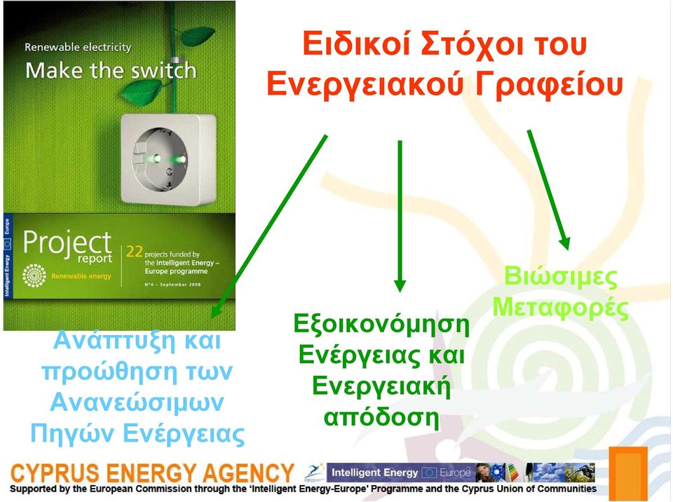 Πηγών Ενέργειας Εξοικονόμηση Ενέργειας