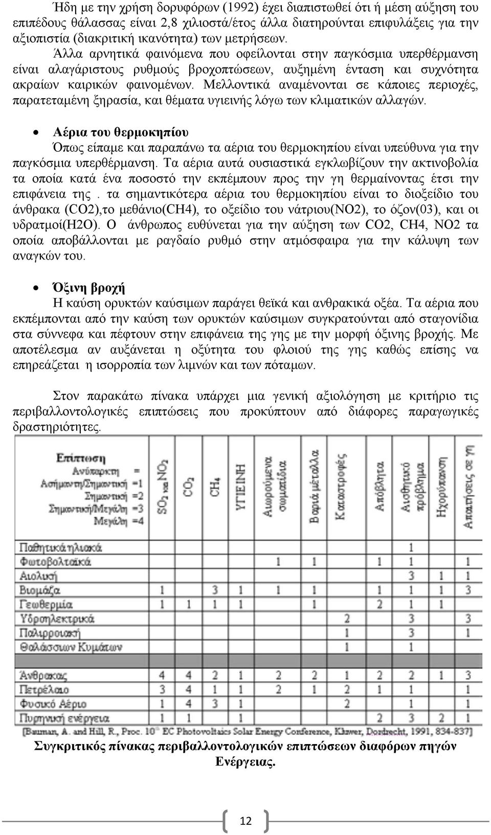 Μελλοντικά αναμένονται σε κάποιες περιοχές, παρατεταμένη ξηρασία, και θέματα υγιεινής λόγω των κλιματικών αλλαγών.