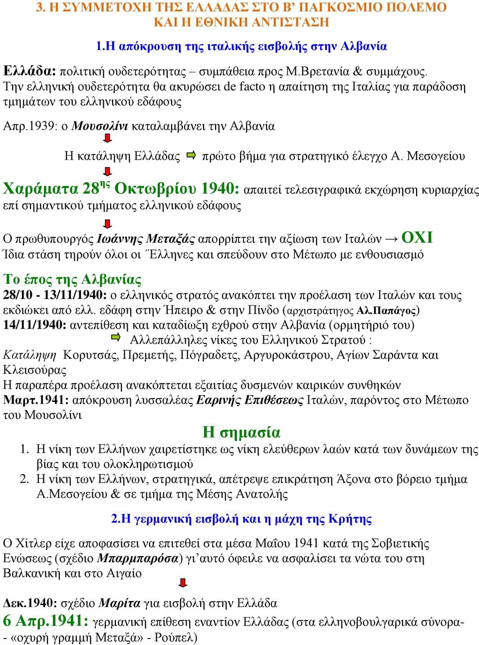 1939: ο Μουσολίνι καταλαμβάνει την Αλβανία Η κατάληψη Ελλάδας πρώτο βήμα για στρατηγικό έλεγχο Α.