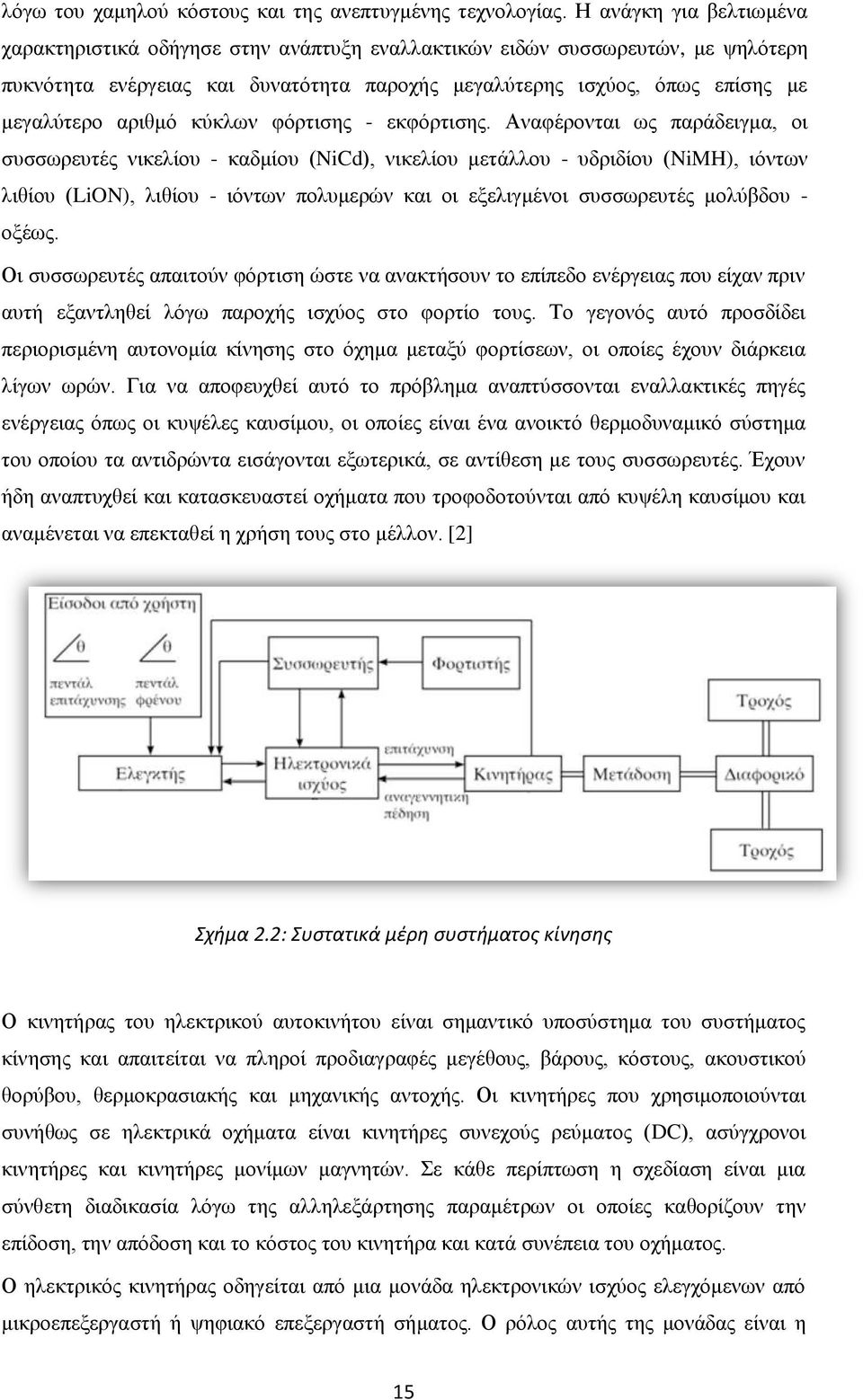 αριθμό κύκλων φόρτισης - εκφόρτισης.