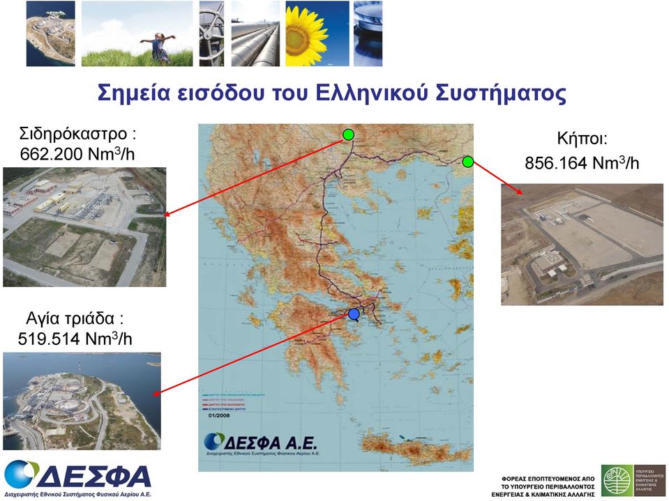 200 Nm 3 /h Κήποι: 856.