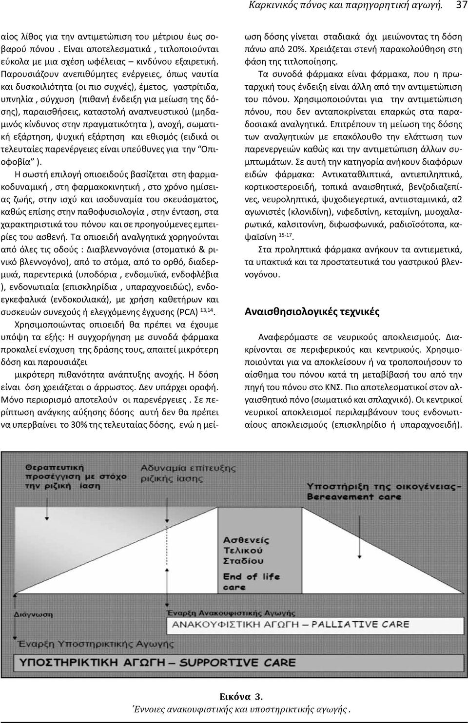 (μηδαμινός κίνδυνος στην πραγματικότητα ), ανοχή, σωματική εξάρτηση, ψυχική εξάρτηση και εθισμός (ειδικά οι τελευταίες παρενέργειες είναι υπεύθυνες για την Οπιοφοβία ).