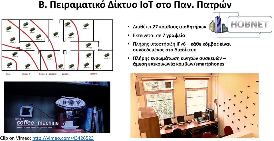 υποστήριξη IPv6 κάθε κόμβος είναι συνδεδεμένος στο Διαδίκτυο Πλήρης