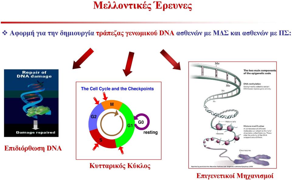 ασθενών με ΜΔΣ και ασθενών με ΠΣ: