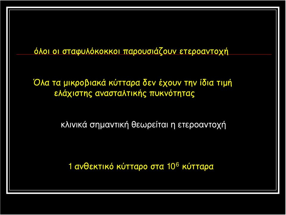 ελάχιστης ανασταλτικής πυκνότητας κλινικά