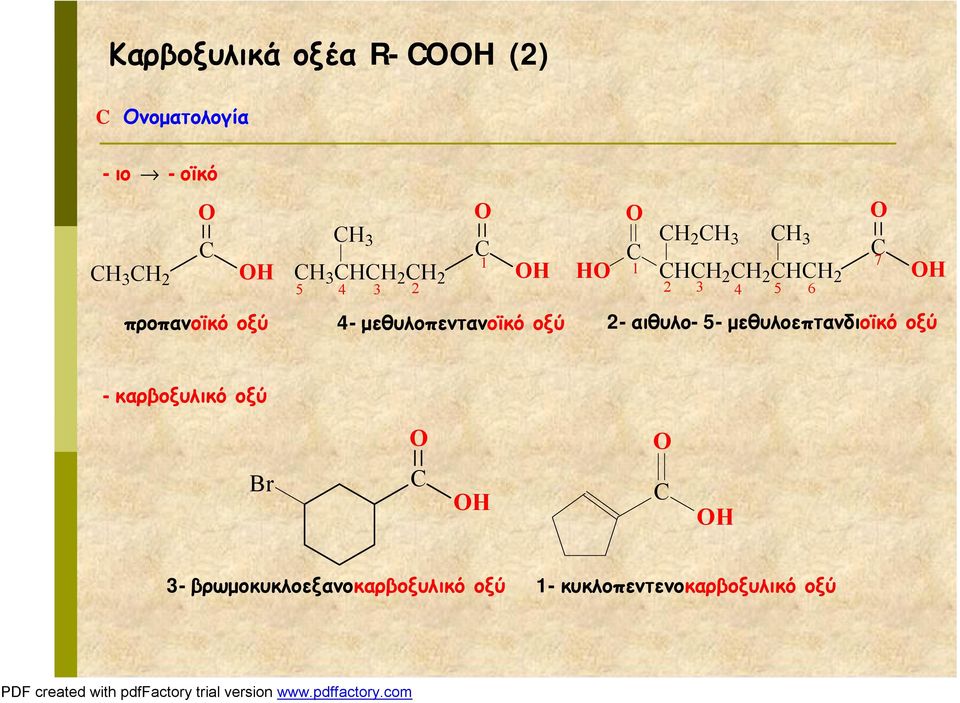 3 2 2 2 2 3 4 5 6 7 2-αιθυλο-5-μεθυλοεπτανδιοϊκό οξύ