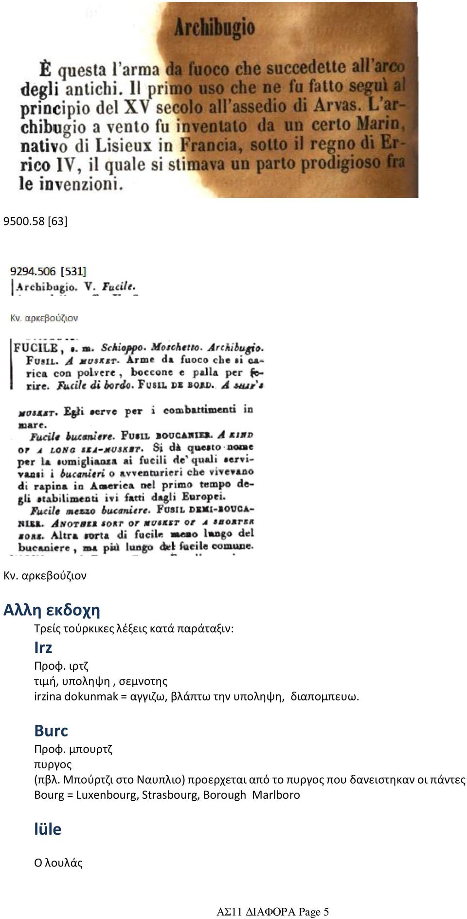 ιρτζ τιμή, υποληψη, σεμνοτης irzina dokunmak = αγγιζω, βλάπτω την υποληψη, διαπομπευω.