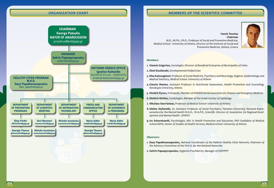, Professor of Social and Preventive Medicine, Medical School - University of Athens, Director of the Institute of Social and Preventive Medicine, Athens, Greece MANAGER Sotiris Papaspyropoulos