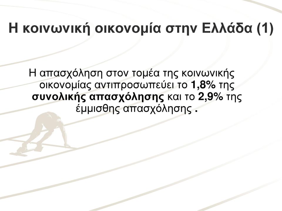 οικονομίας αντιπροσωπεύει το 1,8% της