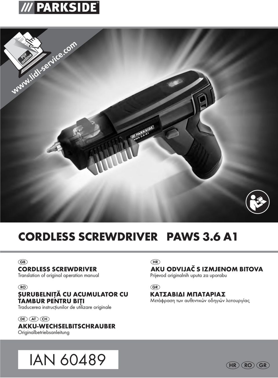 Prijevod originalnih uputa za uporabu ŞURUBELNIȚĂ CU ACUMULATOR CU TAMBUR PENTRU BIȚI Traducerea