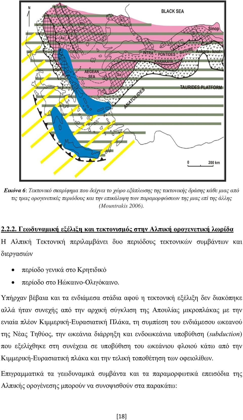 στο Ηώκαινο-Ολιγόκαινο.