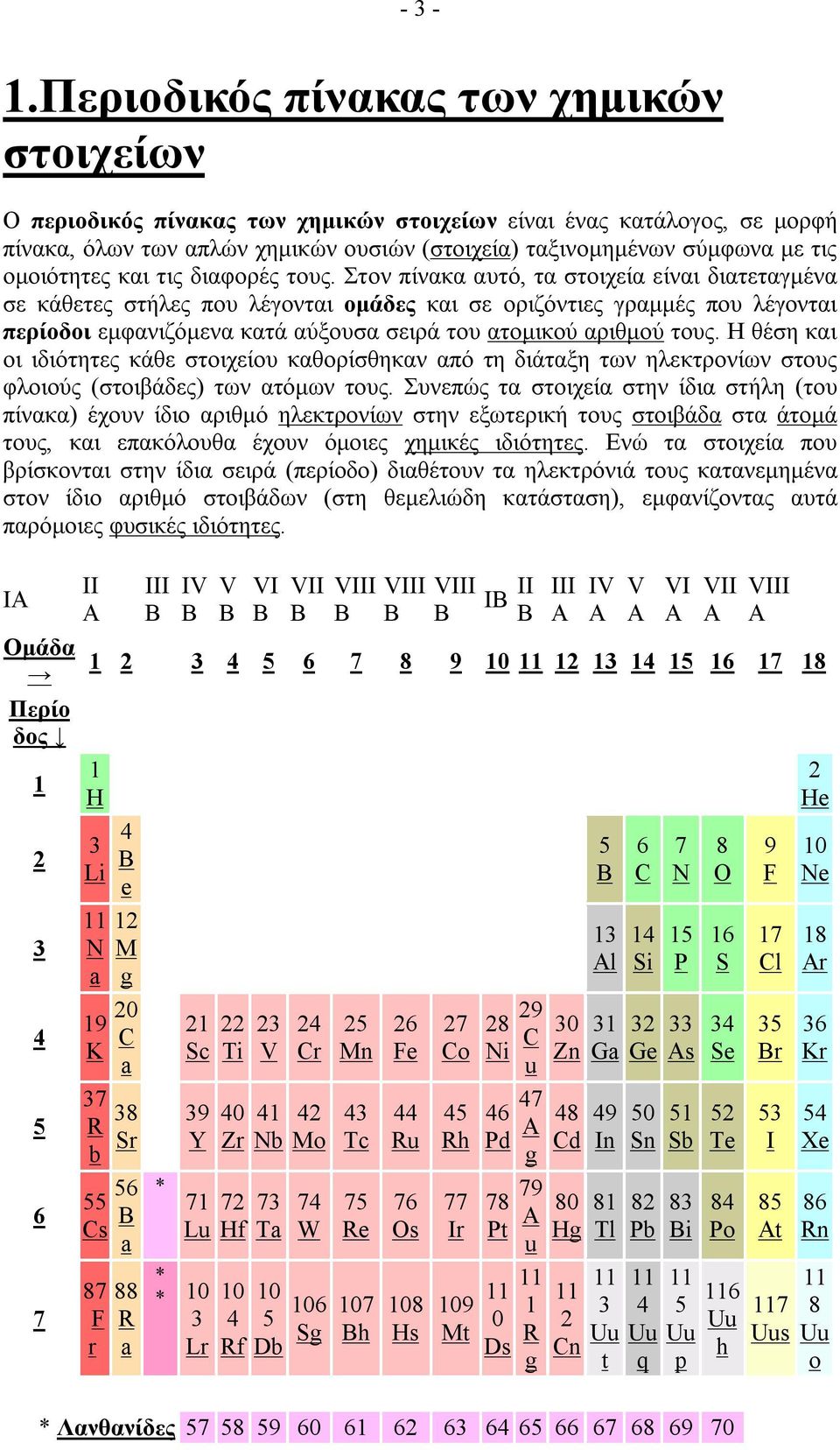 ομοιότητες και τις διαφορές τους.