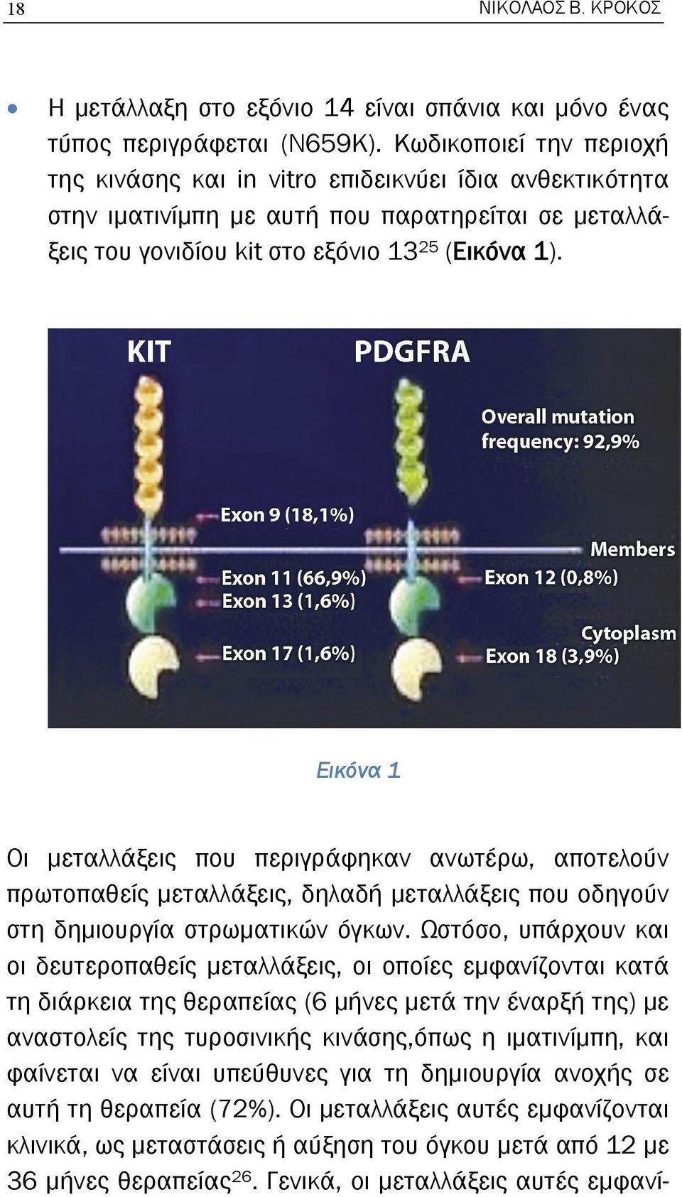 Εικόνα 1 Οι μεταλλάξεις που περιγράφηκαν ανωτέρω, αποτελούν πρωτοπαθείς μεταλλάξεις, δηλαδή μεταλλάξεις που οδηγούν στη δημιουργία στρωματικών όγκων.