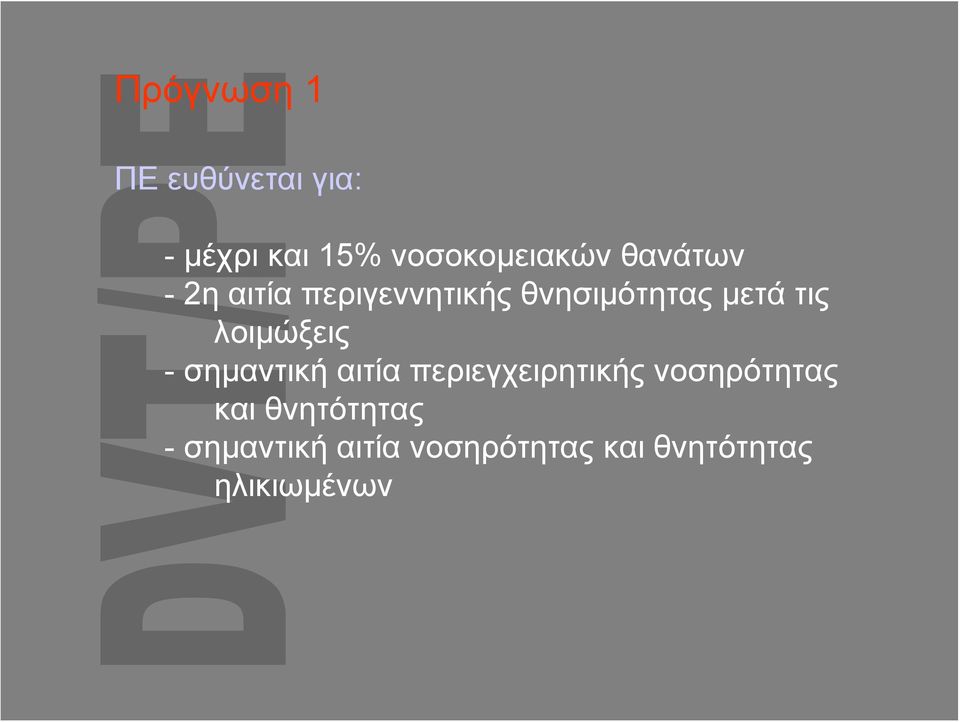 λοιμώξεις - σημαντική αιτία περιεγχειρητικής νοσηρότητας και