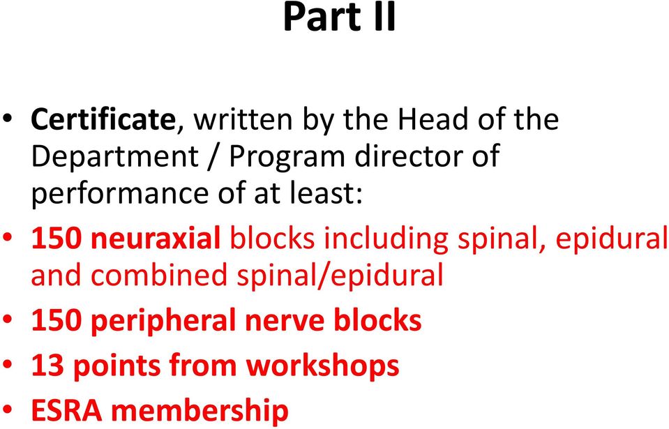 blocks including spinal, epidural and combined spinal/epidural