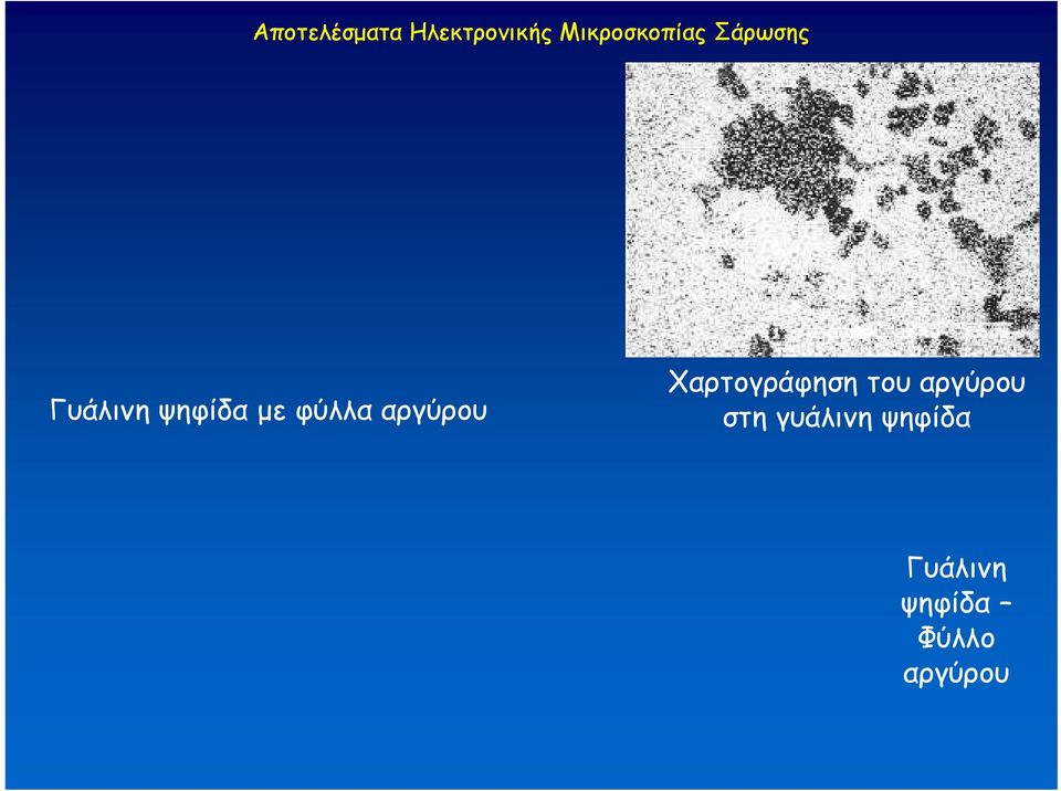 με φύλλα αργύρου Χαρτογράφηση του