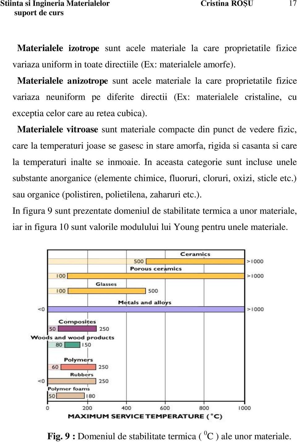 Materialele vitroase sunt materiale compacte din punct de vedere fizic, care la temperaturi joase se gasesc in stare amorfa, rigida si casanta si care la temperaturi inalte se inmoaie.