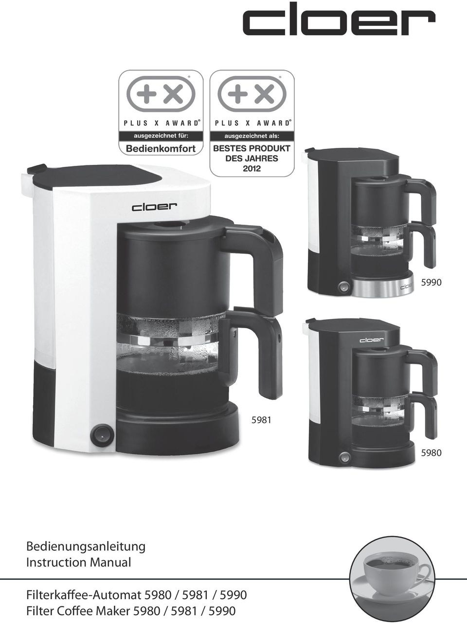 Manual Filterkaffee-Automat 5980