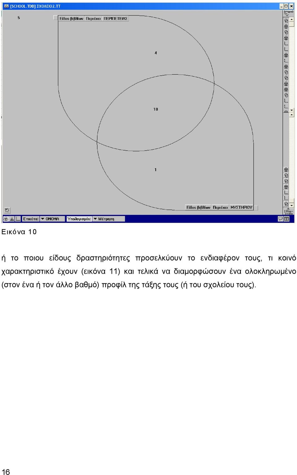 και τελικά να διαμορφώσουν ένα ολοκληρωμένο (στον ένα ή