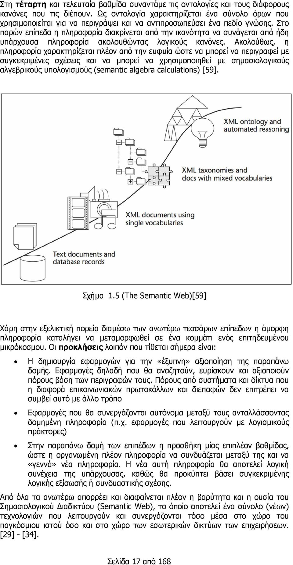 Στο παρών επίπεδο η πληροφορία διακρίνεται από την ικανότητα να συνάγεται από ήδη υπάρχουσα πληροφορία ακολουθώντας λογικούς κανόνες.