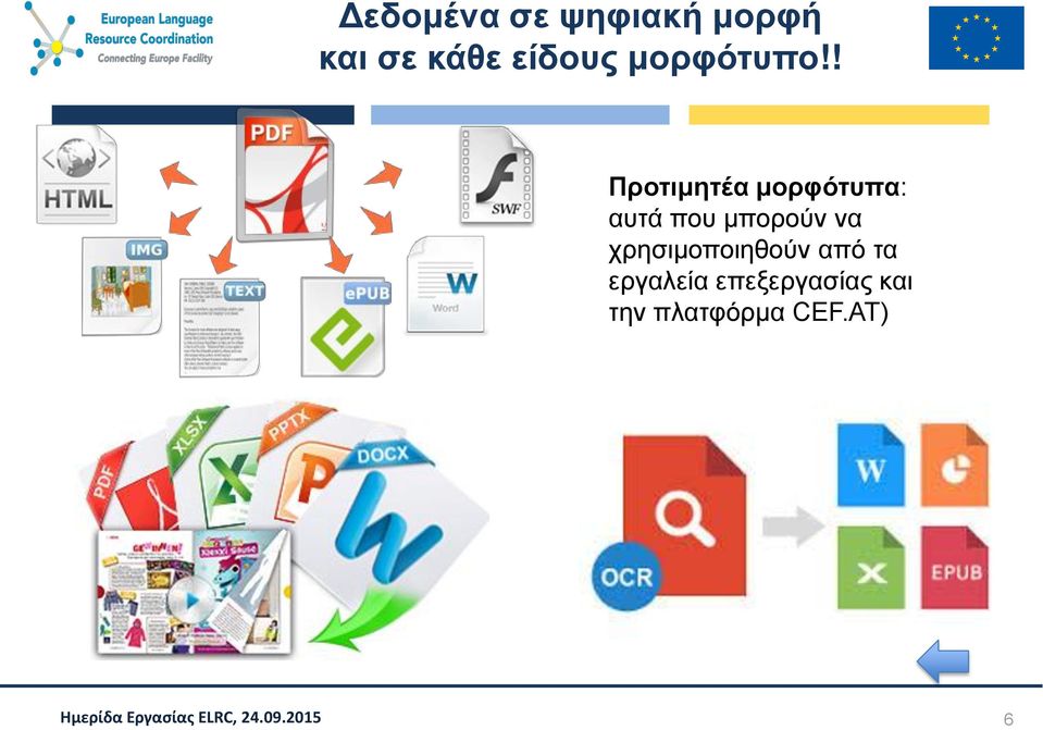 ! Προτιμητέα μορφότυπα: αυτά που μπορούν