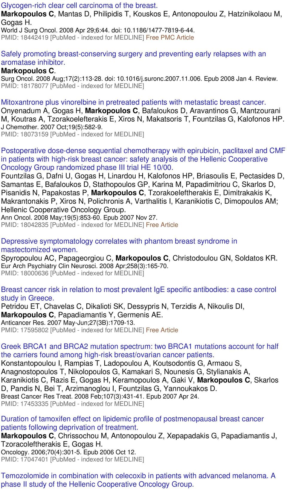 Surg Oncol. 2008 Aug;17(2):113-28. doi: 10.1016/j.suronc.2007.11.006. Epub 2008 Jan 4. Review.