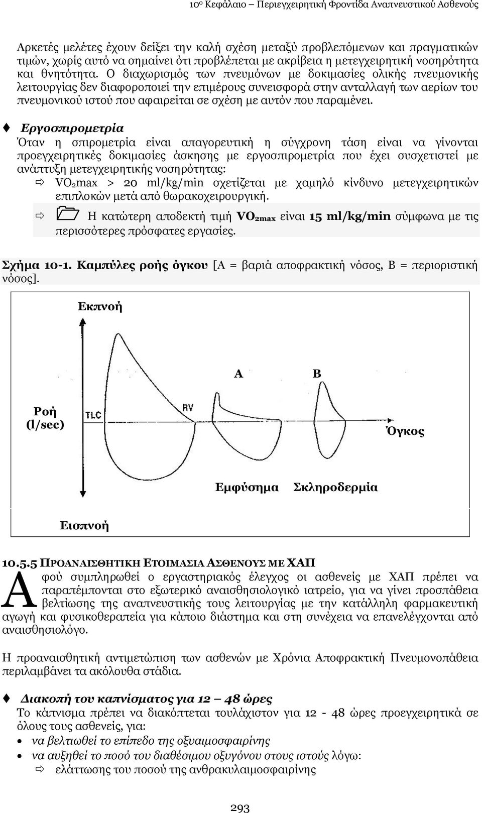 Ο δηαρσξηζκόο ησλ πλεπκόλσλ κε δνθηκαζίεο νιηθήο πλεπκνληθήο ιεηηνπξγίαο δελ δηαθνξνπνηεί ηελ επηκέξνπο ζπλεηζθνξά ζηελ αληαιιαγή ησλ αεξίσλ ηνπ πλεπκνληθνύ ηζηνύ πνπ αθαηξείηαη ζε ζρέζε κε απηόλ πνπ