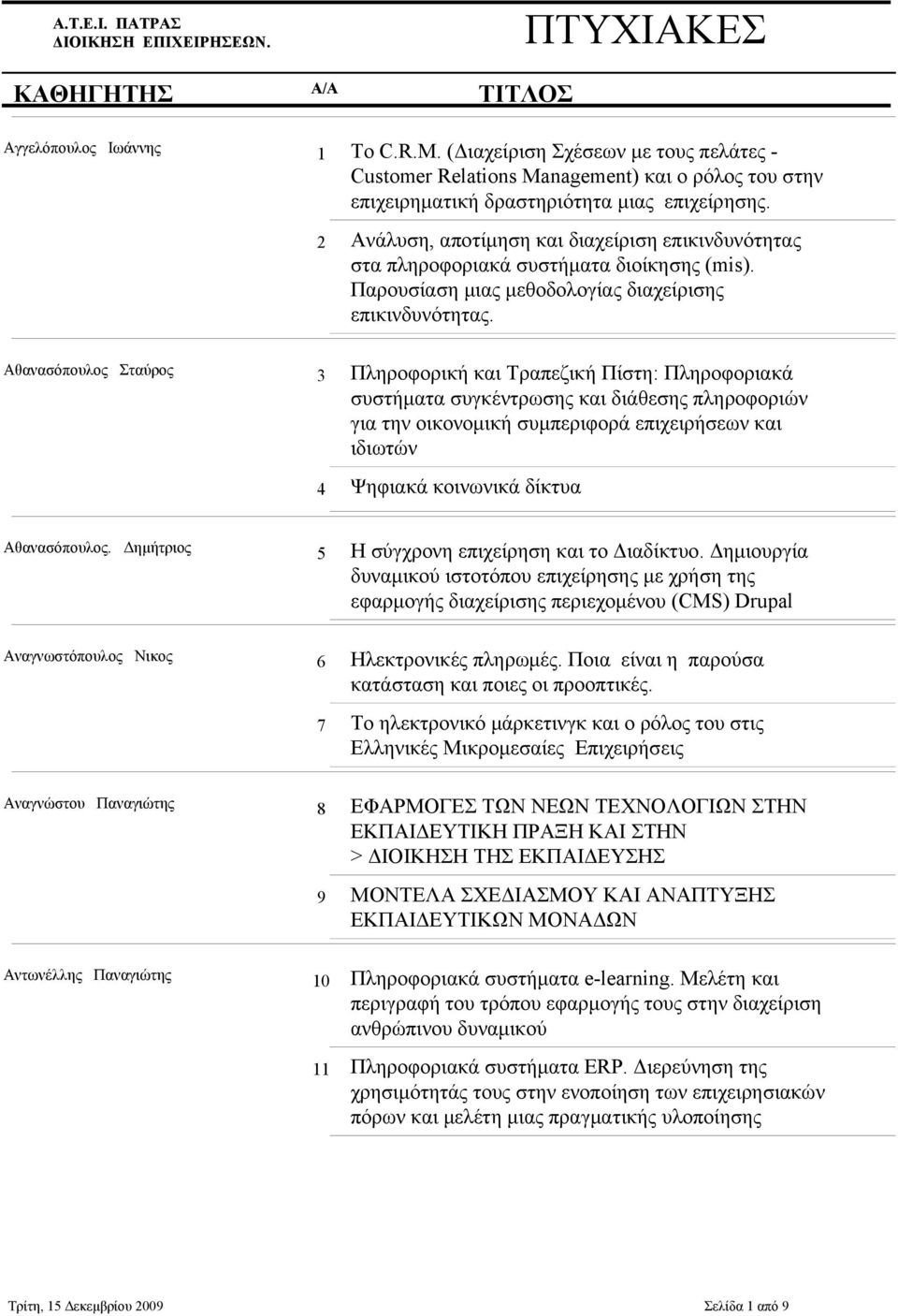 2 Ανάλυση, αποτίμηση και διαχείριση επικινδυνότητας στα πληροφοριακά συστήματα διοίκησης (mis). Παρουσίαση μιας μεθοδολογίας διαχείρισης επικινδυνότητας.