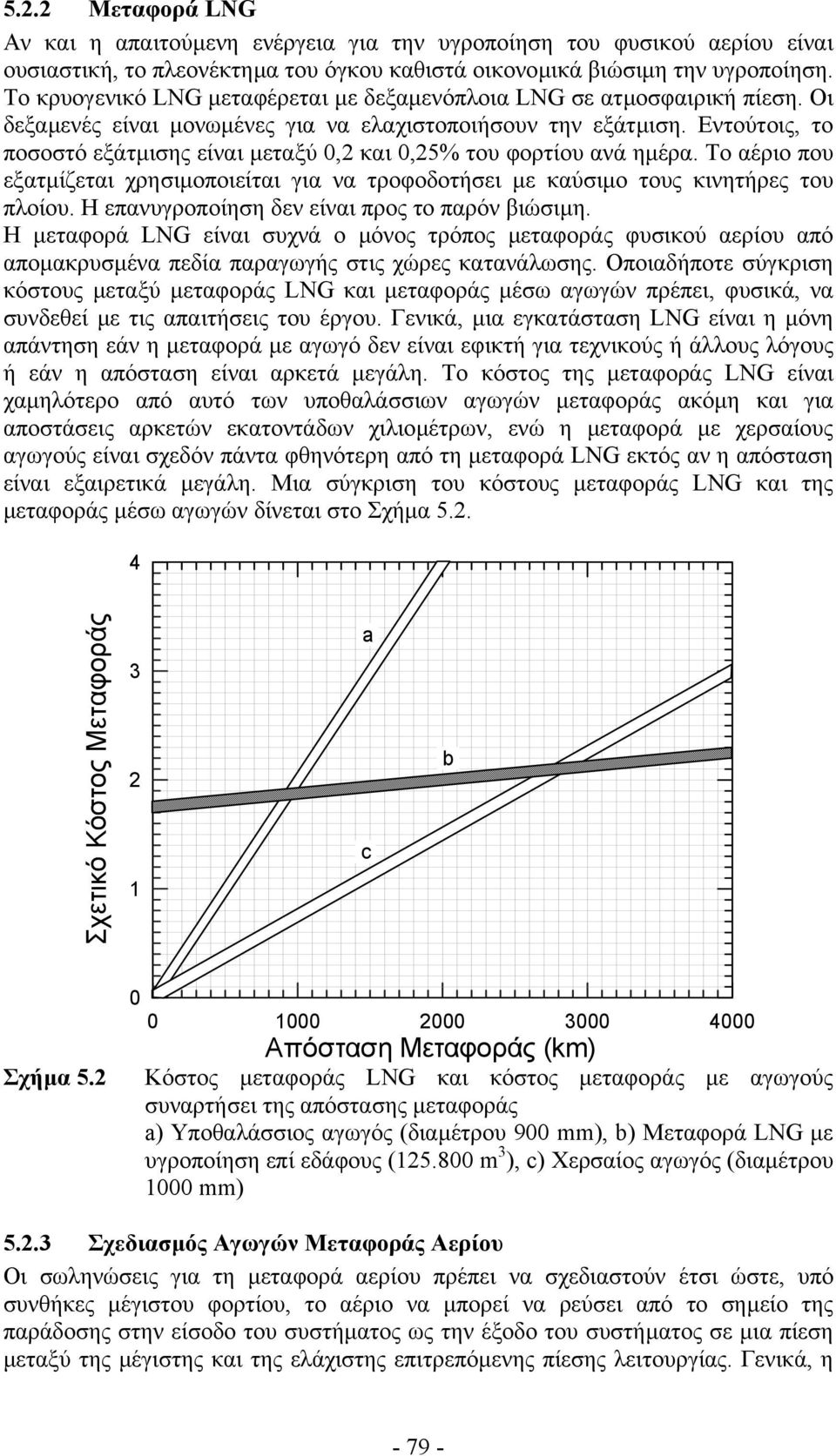 Εντούτοις, το ποσοστό εξάτµισης είναι µεταξύ 0,2 και 0,25% του φορτίου ανά ηµέρα. Το αέριο που εξατµίζεται χρησιµοποιείται για να τροφοδοτήσει µε καύσιµο τους κινητήρες του πλοίου.