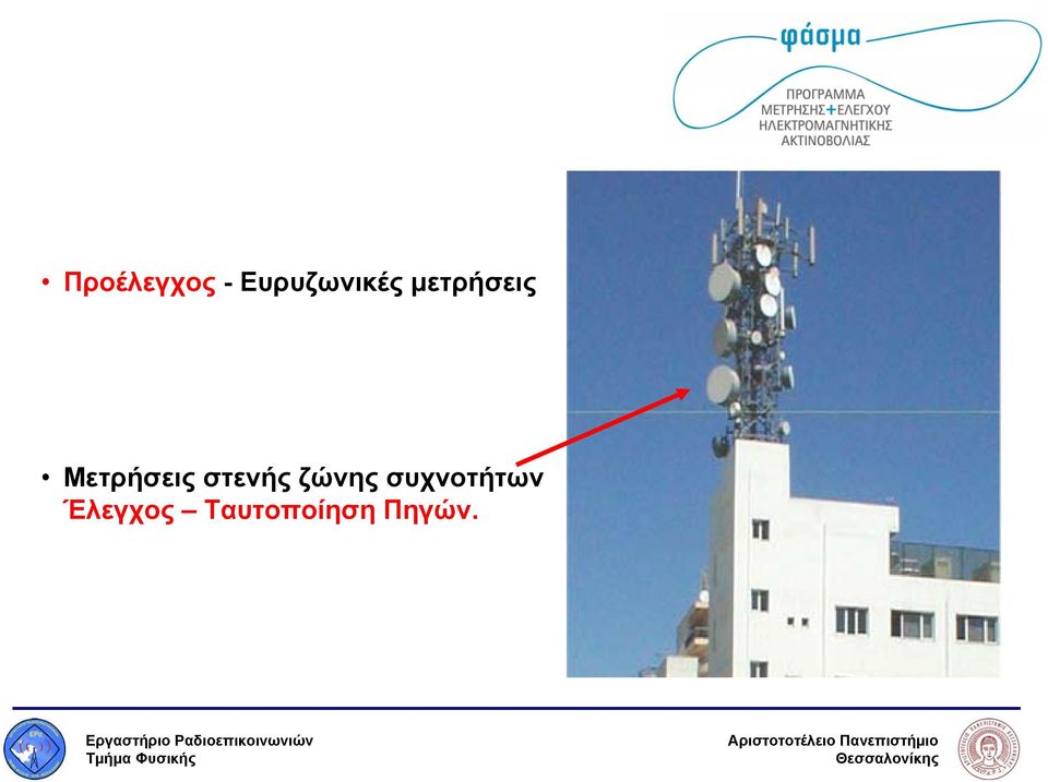 Μετρήσεις στενής ζώνης