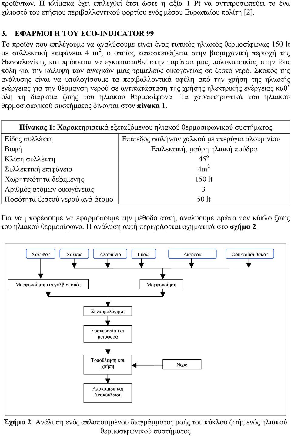 Θεσσαλονίκης και πρόκειται να εγκατασταθεί στην ταράτσα µιας πολυκατοικίας στην ίδια πόλη για την κάλυψη των αναγκών µιας τριµελούς οικογένειας σε ζεστό νερό.