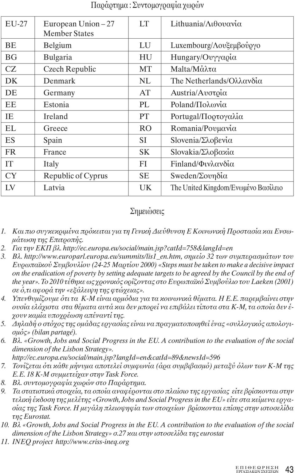 SK Slovakia/Σλοβακία IT Italy FI Finland/Φινλανδία CY Republic of Cyprus SE Sweden/Σουηδία LV Latvia UK The United Kingdom/Eνωμένο Bασίλειο Σημειώσεις 1.