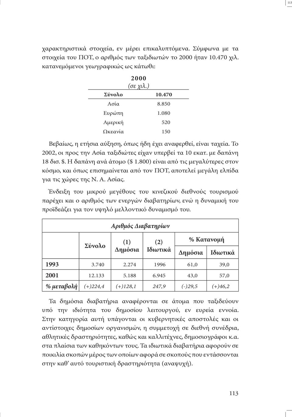 Η δαπάνη ανά άτοµο ($ 1.800) είναι από τις µεγαλύτερες στον κόσµο, και όπως επισηµαίνεται από τον ΠΟΤ, αποτελεί µεγάλη ελπίδα για τις χώρες της Ν. Α. Ασίας.