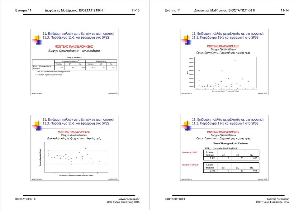 Παράδειγµα - και εφαρµογή στο SPSS.3.