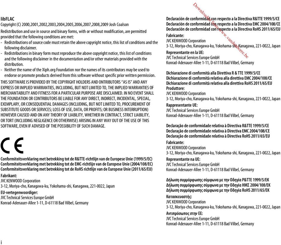 - Redistributions in binary form must reproduce the above copyright notice, this list of conditions and the following disclaimer in the documentation and/or other materials provided with the