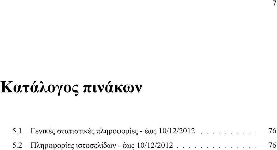 έως 10/12/2012.......... 76 5.