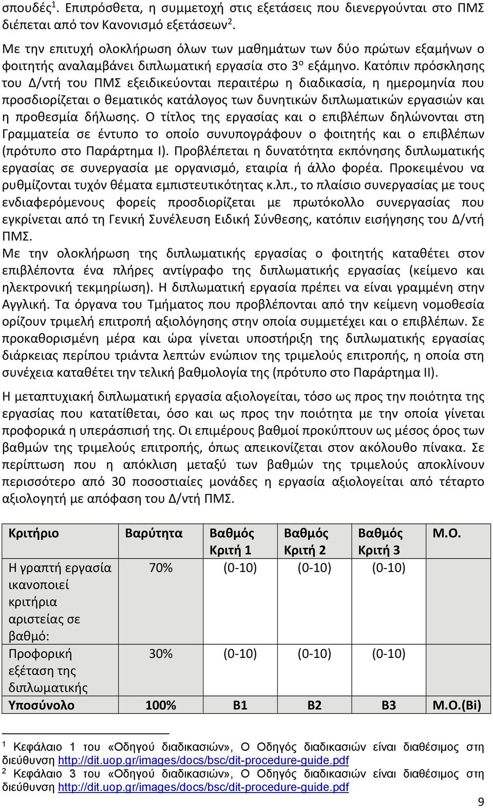 Κατόπιν πρόσκλησης του Δ/ντή του ΠΜΣ εξειδικεύονται περαιτέρω η διαδικασία, η ημερομηνία που προσδιορίζεται ο θεματικός κατάλογος των δυνητικών διπλωματικών εργασιών και η προθεσμία δήλωσης.