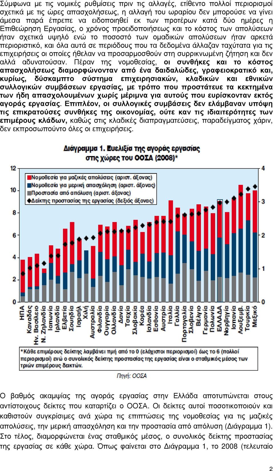 περιόδους που τα δεδοµένα άλλαζαν ταχύτατα για τις επιχειρήσεις οι οποίες ήθελαν να προσαρµοσθούν στη συρρικνωµένη ζήτηση και δεν αλλά αδυνατούσαν.