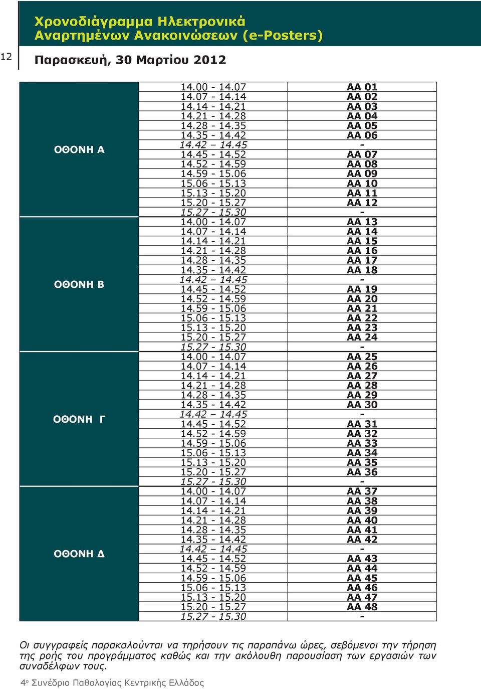 35 AA 7 4.35-4.42 AA 8 4.42 4.45-4.45-4.52 AA 9 4.52-4.59 AA 20 4.59-5.06 AA 2 5.06-5.3 AA 22 5.3-5.20 AA 23 5.20-5.27 AA 24 5.27-5.30-4.00-4.07 AA 25 4.07-4.4 AA 26 4.4-4.2 AA 27 4.2-4.28 AA 28 4.