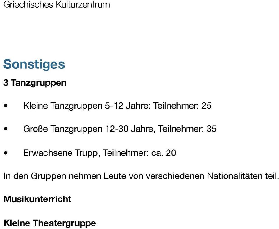 Erwachsene Trupp, Teilnehmer: ca.