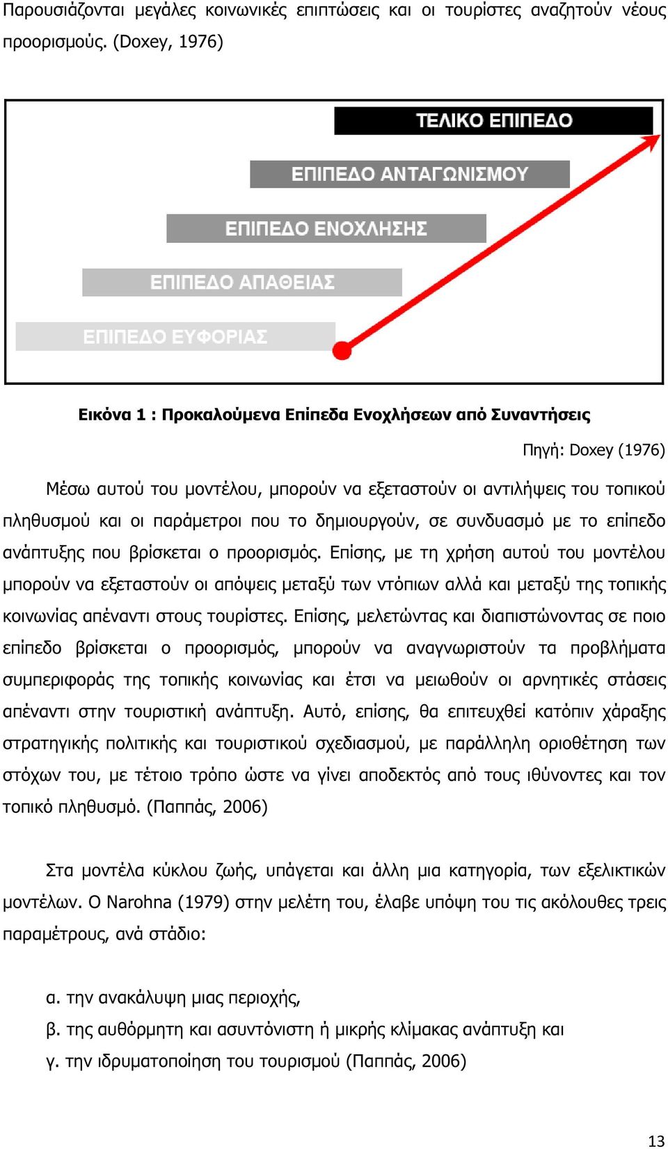 δηµιουργούν, σε συνδυασµό µε το επίπεδο ανάπτυξης που βρίσκεται ο προορισµός.