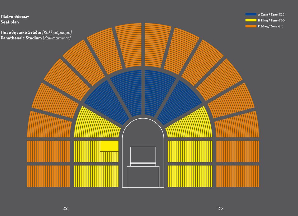 Stadium [Kallimarmaro] Α Ζώνη / Zone