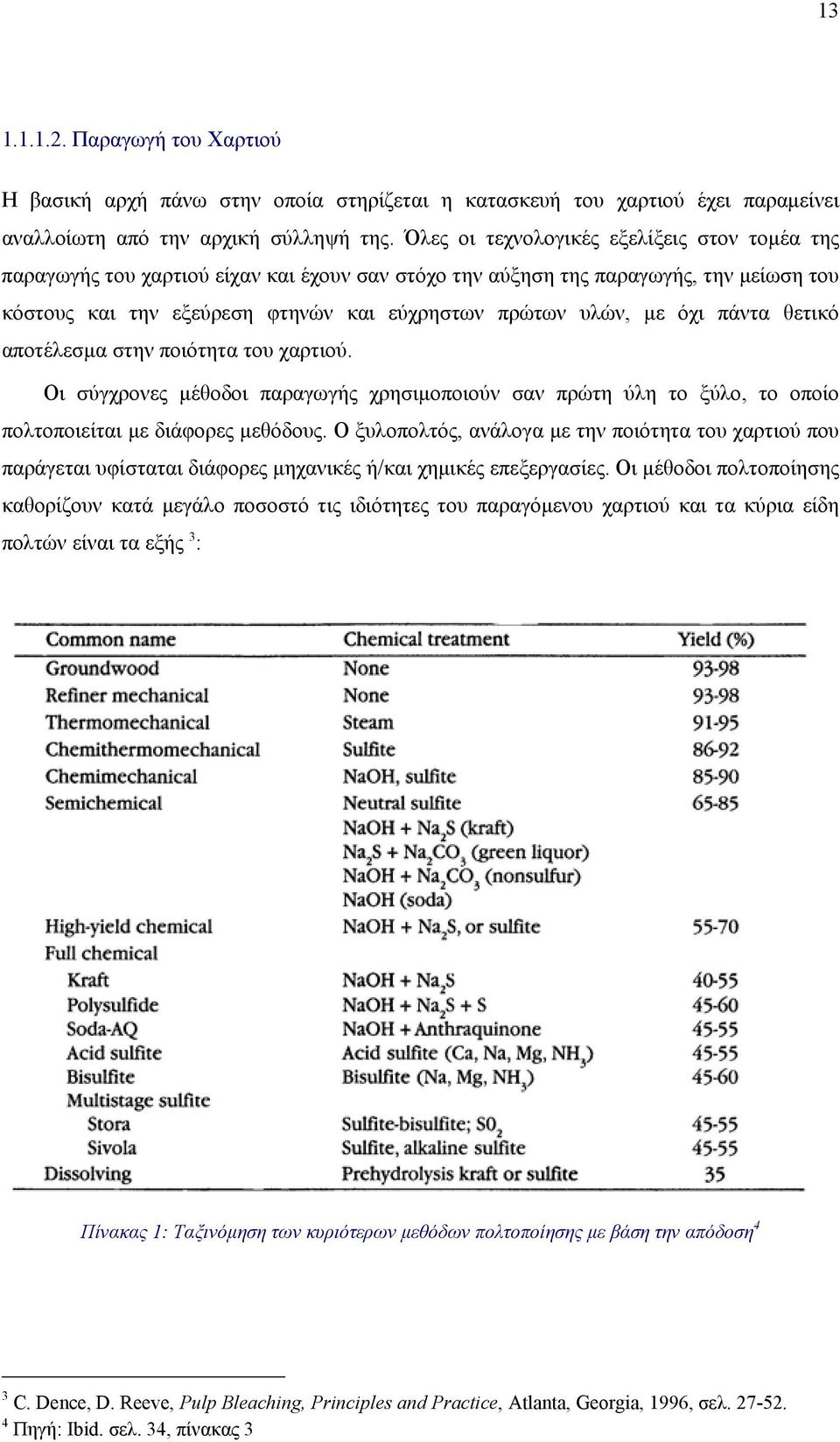 όχι πάντα θετικό αποτέλεσμα στην ποιότητα του χαρτιού. Οι σύγχρονες μέθοδοι παραγωγής χρησιμοποιούν σαν πρώτη ύλη το ξύλο, το οποίο πολτοποιείται με διάφορες μεθόδους.